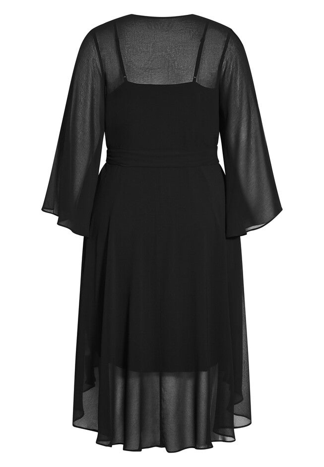 Stevie Dress - black, BLACK, alternate image number null