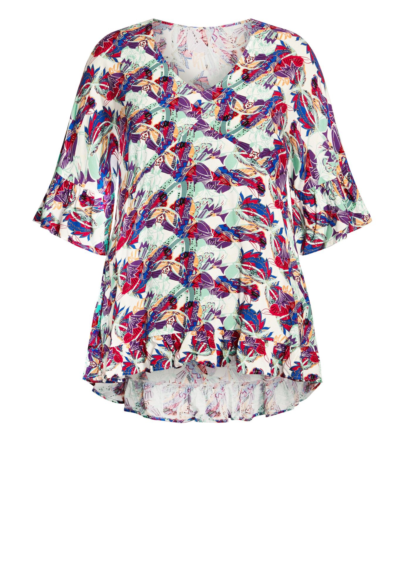Harper Tunic, ABSTRACT, alternate image number 2