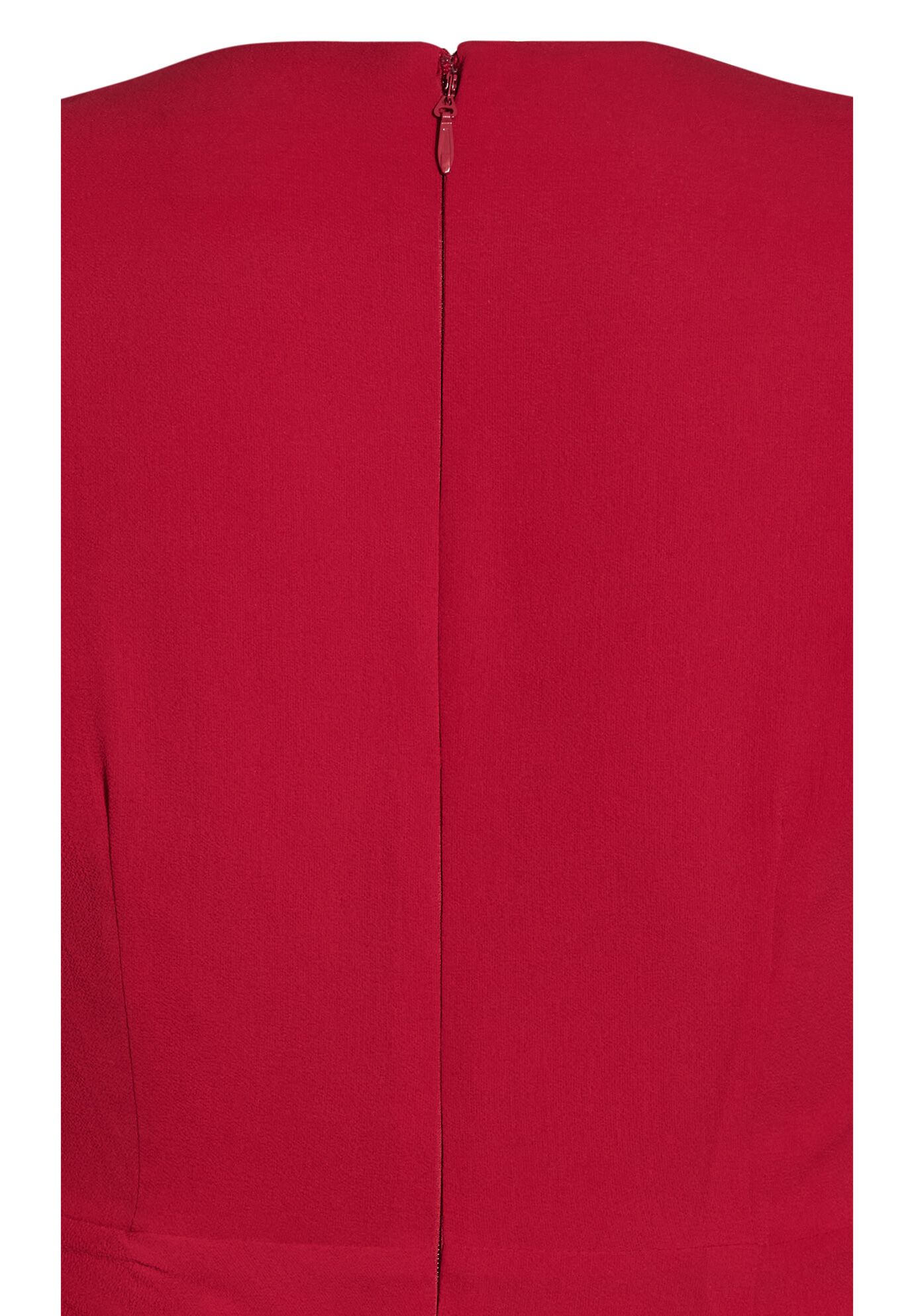 Side Split Dress - crimson, RED, alternate image number 4