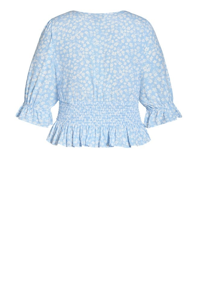 Cecillia Top - blue, BLUE, alternate image number 4