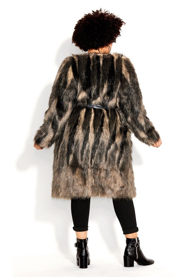 70's Diva Coat - black, BLACK, hi-res image number 0