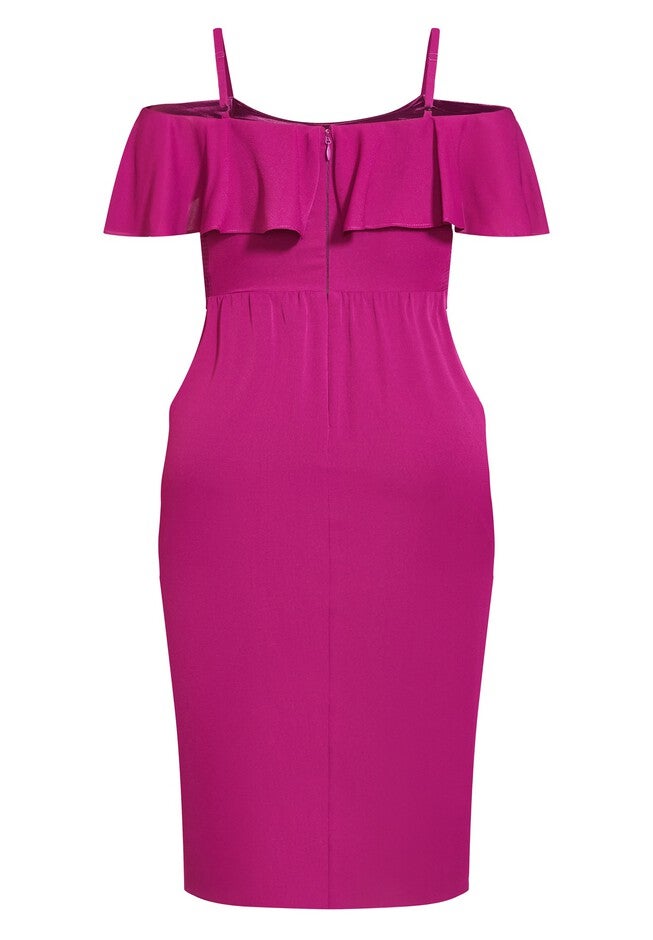 Flirtation Dress - cerise, PINK, alternate image number 3