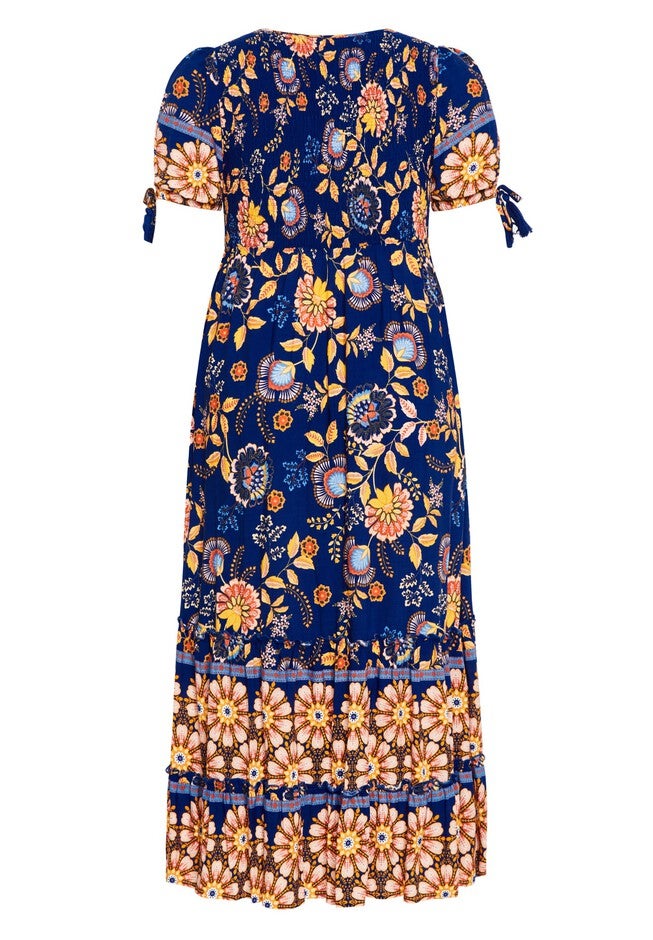 Eva Dress, BLUE BITTERSWEET, alternate image number 3