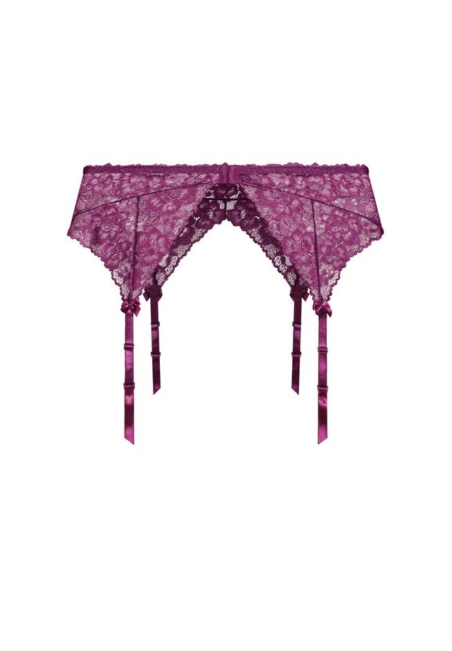 Olivia Garter Belt - amethyst, AMETHYST, alternate image number null