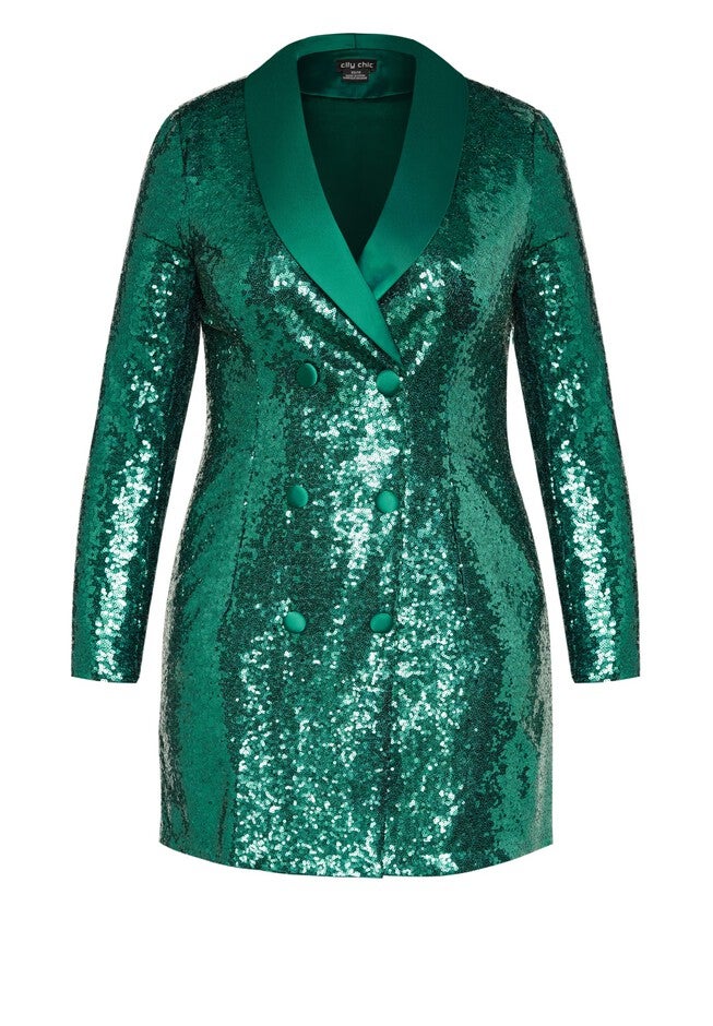 Eve Dress - emerald, GREEN, alternate image number null
