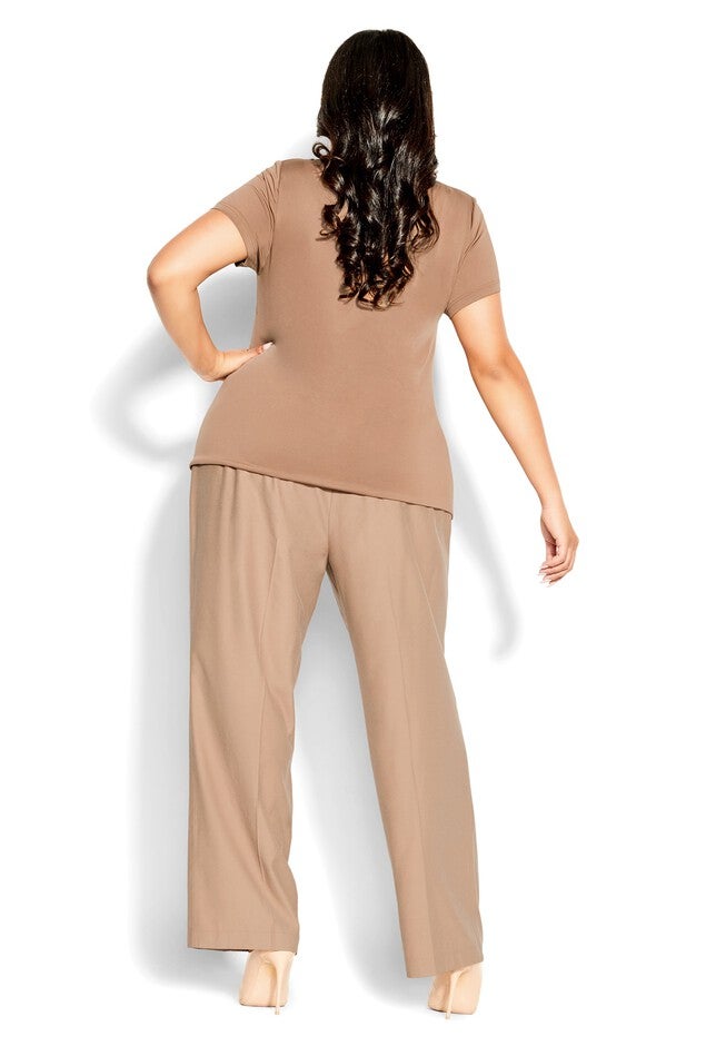 Miss Business Top - caramel, BROWN, alternate image number 2