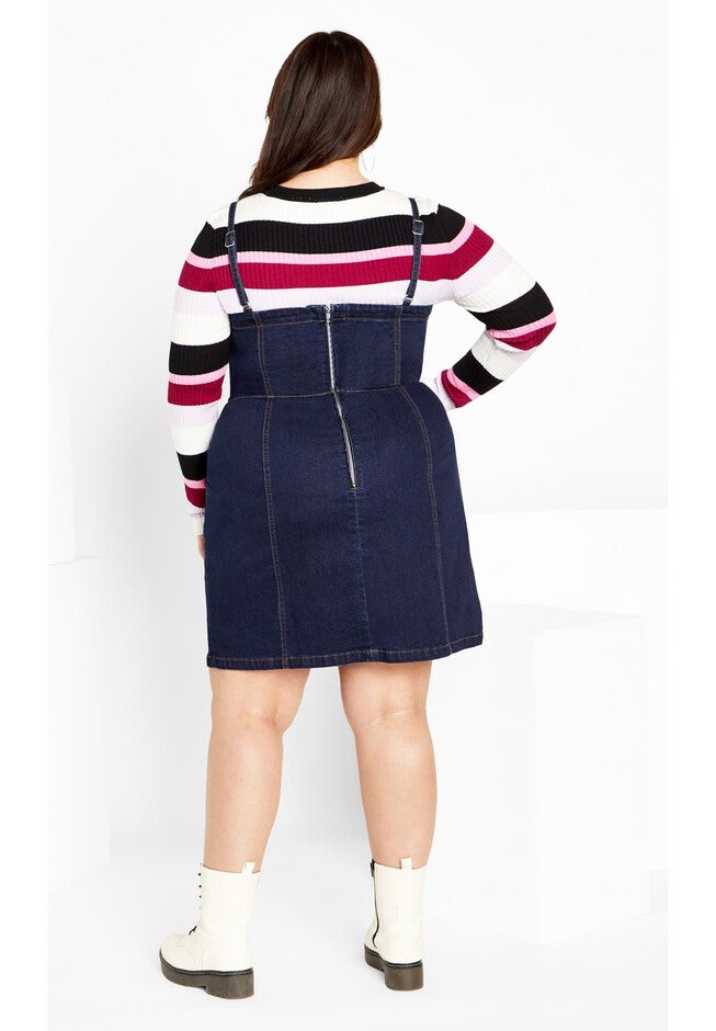 Ashlynn Dress - indigo, BLUE, on-hover image number null