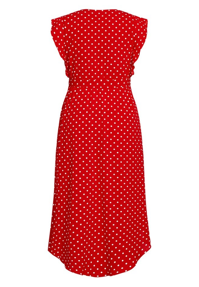 Red Love Maxi Dress - red, RED, alternate image number 2