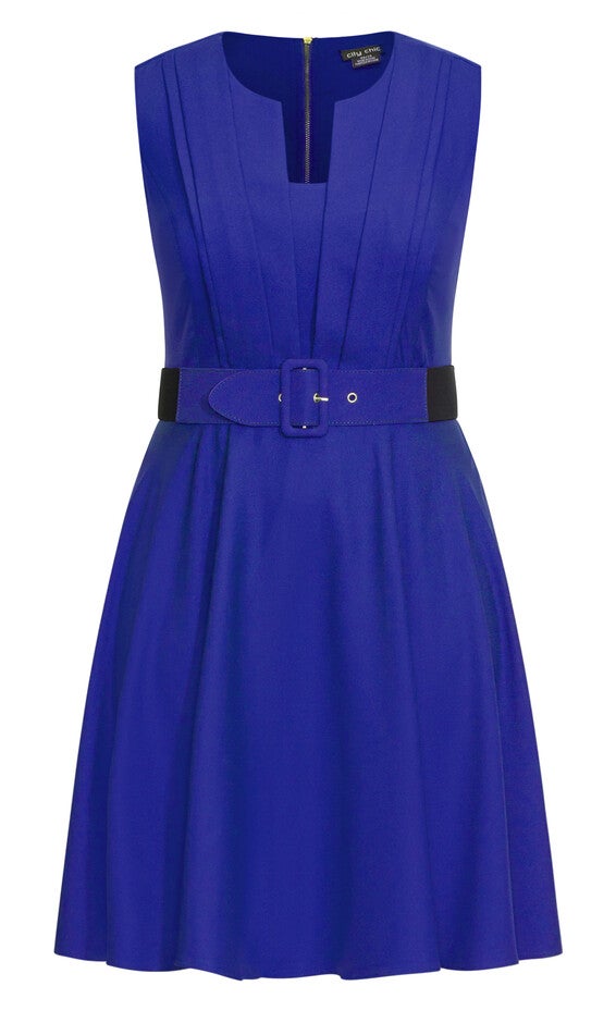 Vintage Veronica Dress - pool, BLUE, alternate image number 5