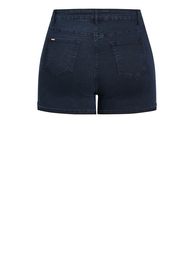 Serene Denim Short - midnight, BLUE, alternate image number null