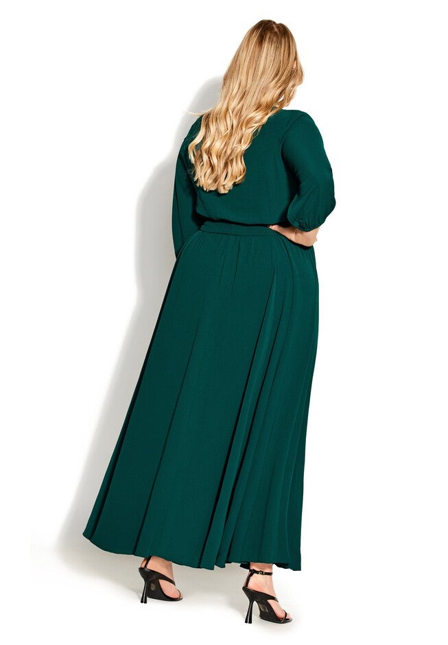 Desire Maxi Dress - sea green, GREEN, on-hover image number 1
