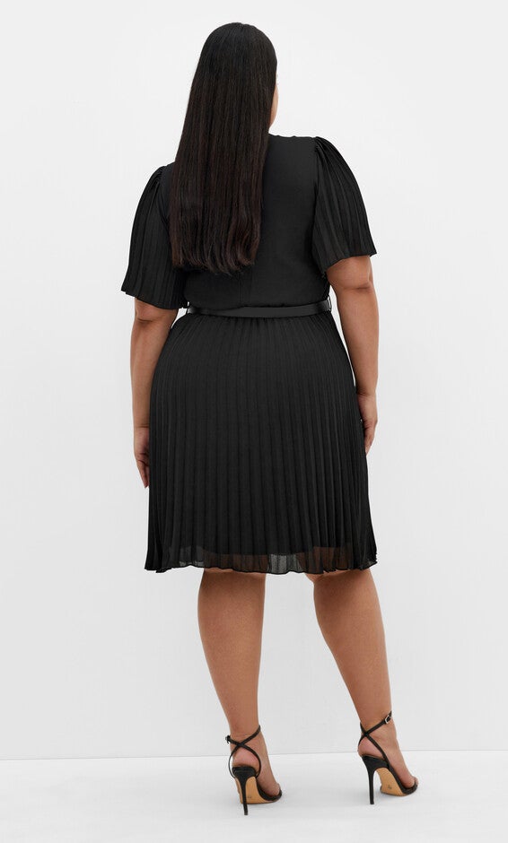 Newberry Street Dress - black, BLACK, alternate image number null