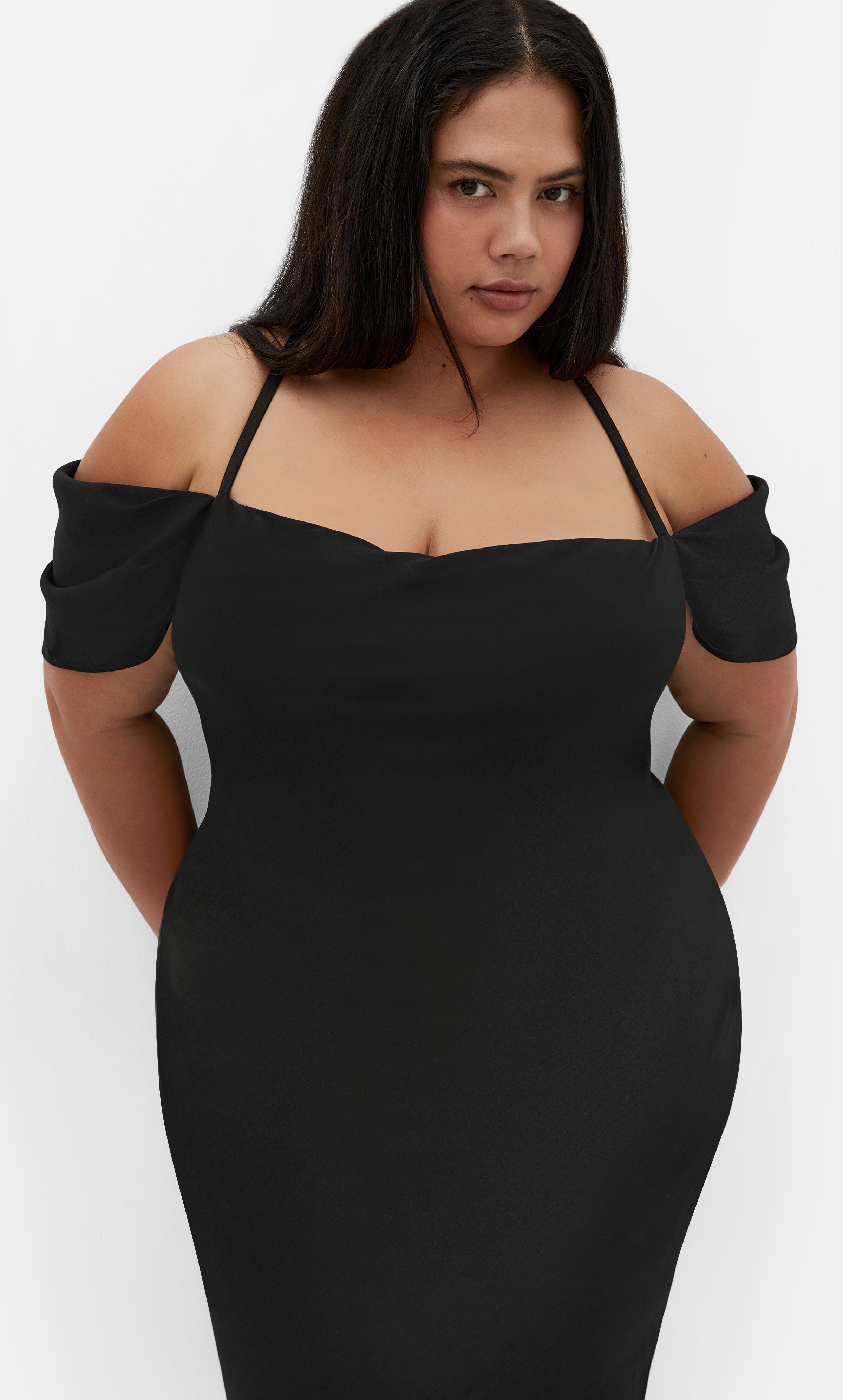 Cady Dress - black, BLACK, alternate image number 2