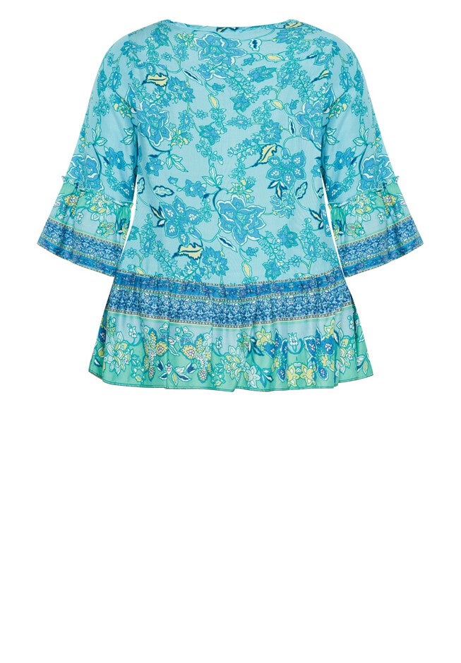 Sea Change Top, AQUA SEA CHANGE, alternate image number null