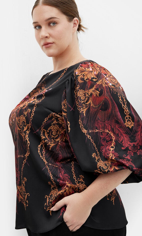 Ivanna Top - ruby, RED, alternate image number null