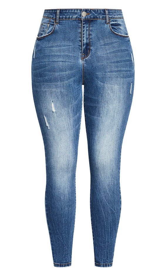 Harley Chill Out Jean - denim, BLUE, alternate image number 3