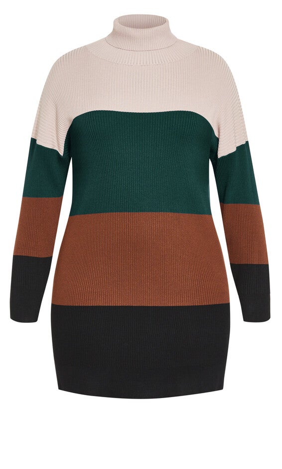 Harper Sweater Dress- jade, JADE, alternate image number null