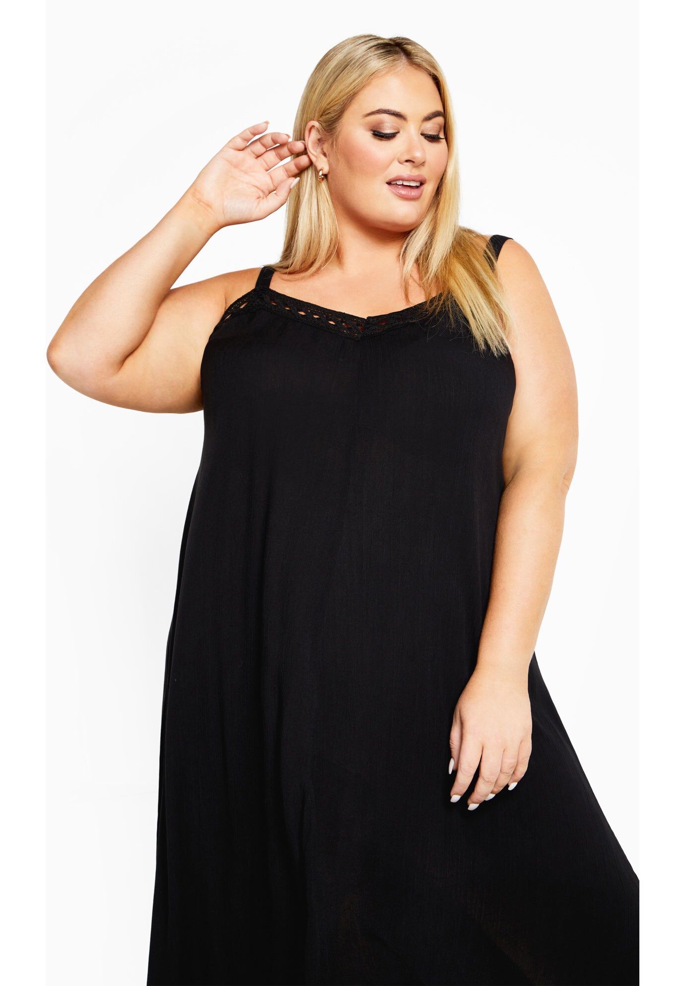 Bethany Dress, BLACK, hi-res image number 0