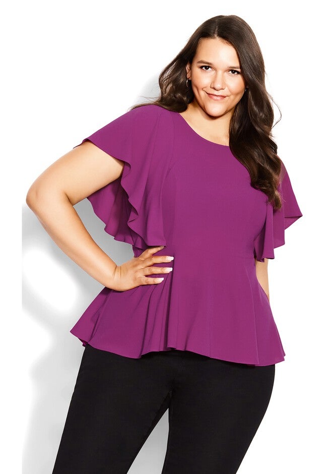 Romantic Mood Top - magenta, PINK, alternate image number 2