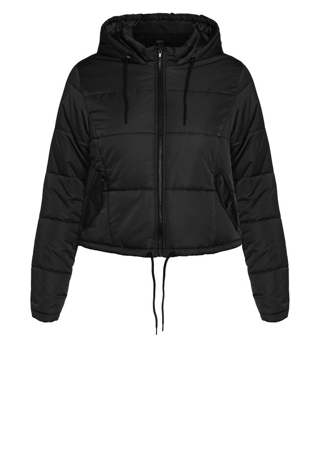 Streetwise Puffer Jacket - black, BLACK, alternate image number 5