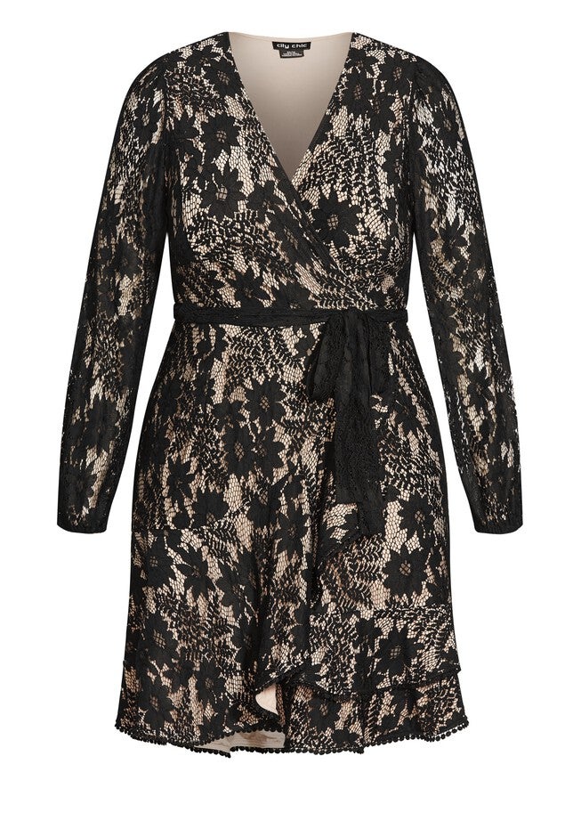 Ramona Dress - black, BLACK, alternate image number null