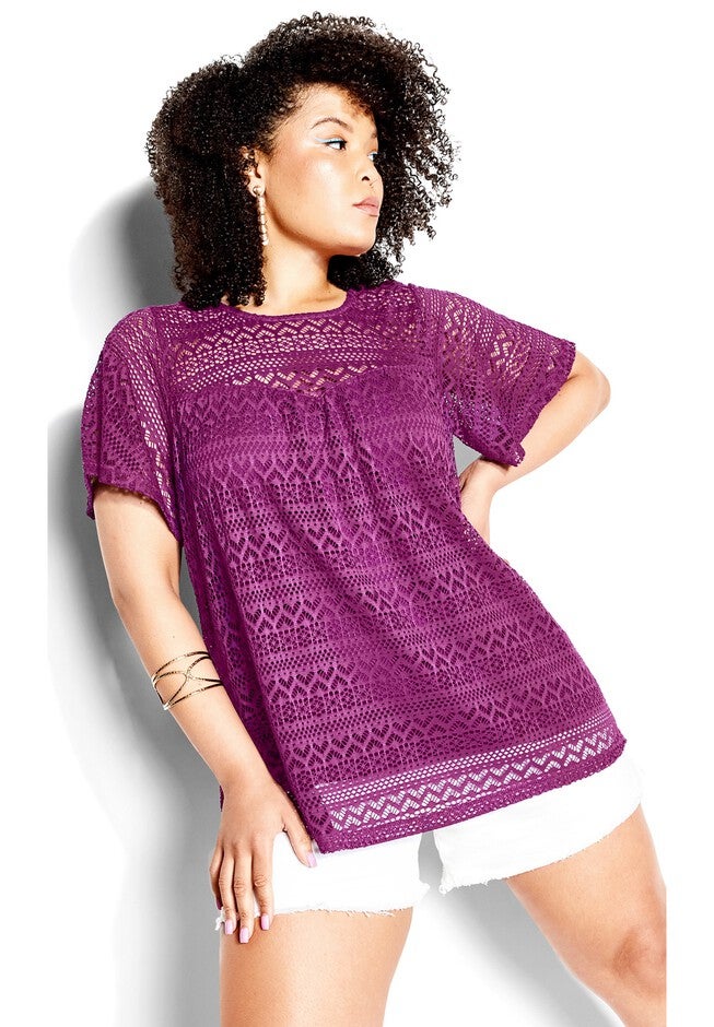 Serenity Top - magenta, PINK, alternate image number null
