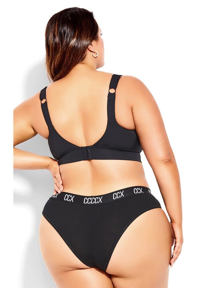 Hi Impact Crop - black, BLACK, on-hover image number null