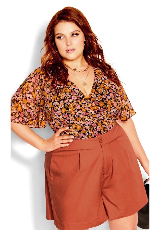 Spring Short - paprika, ORANGE, hi-res image number 0