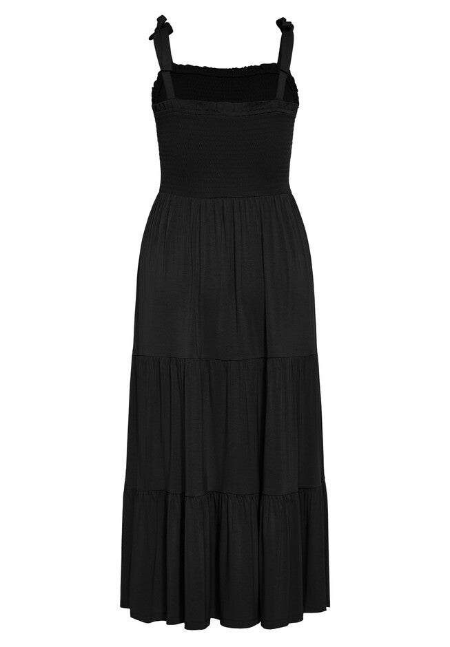 Miley Dress - black, BLACK, alternate image number null