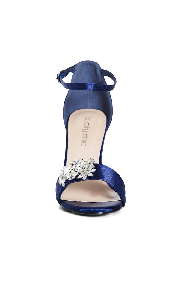 WIDE FIT Totally Glam Heel - navy, BLUE, alternate image number 4