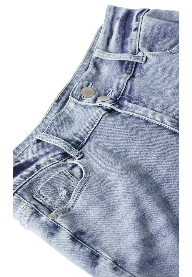 Harley Sassy Rips Jean - mid denim, BLUE, alternate image number null