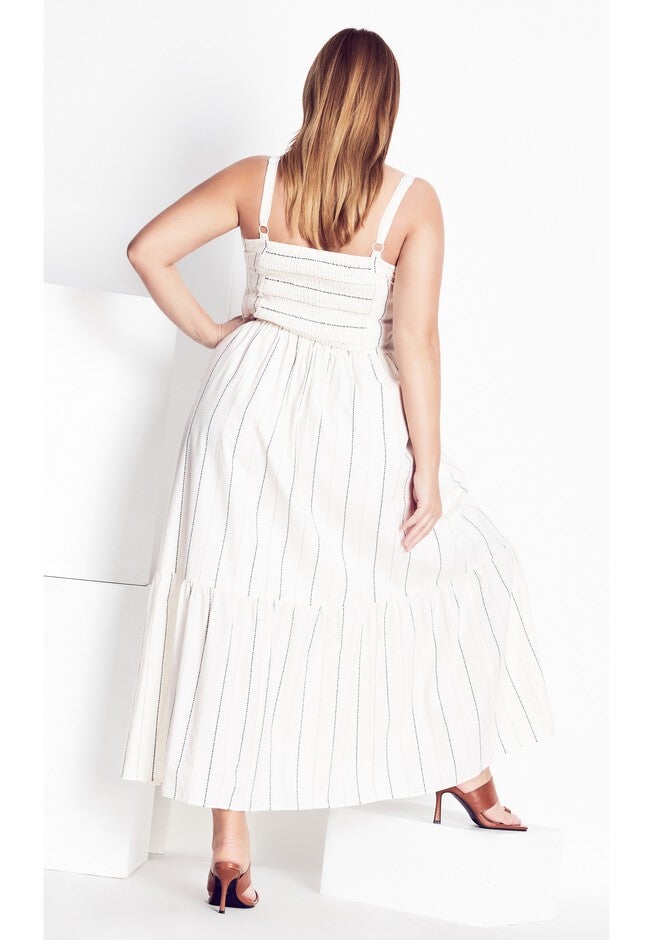 Peyton Dress - ivory, WHITE, alternate image number null