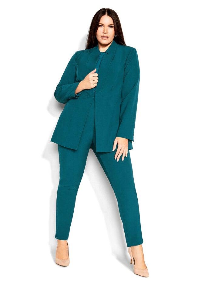 Hannah Jacket - teal, GREEN, alternate image number null