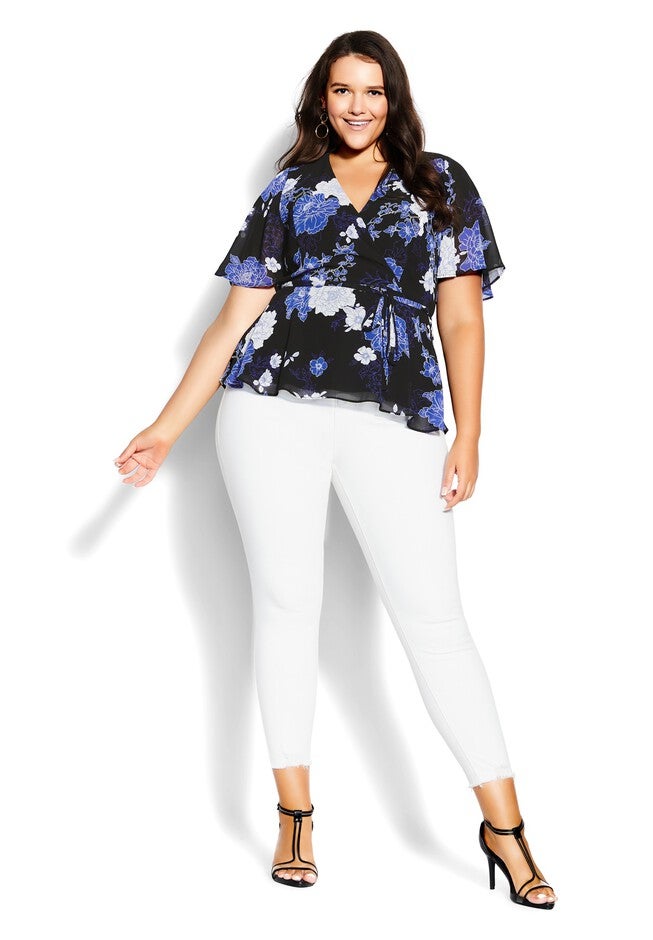 La Fleur Top - black, BLACK, on-hover image number null