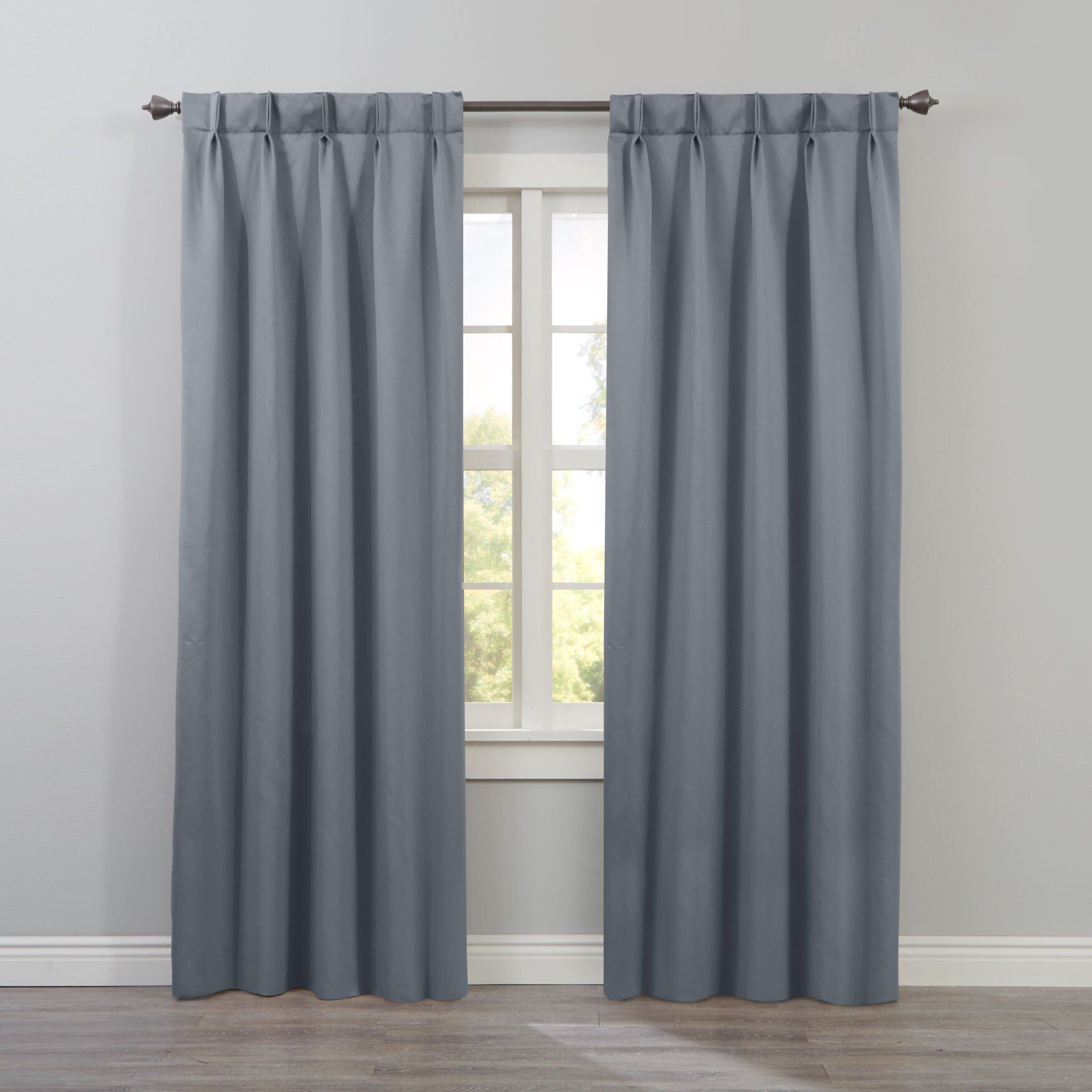 BH Studio Room-Darkening Pinch Pleat Panel
