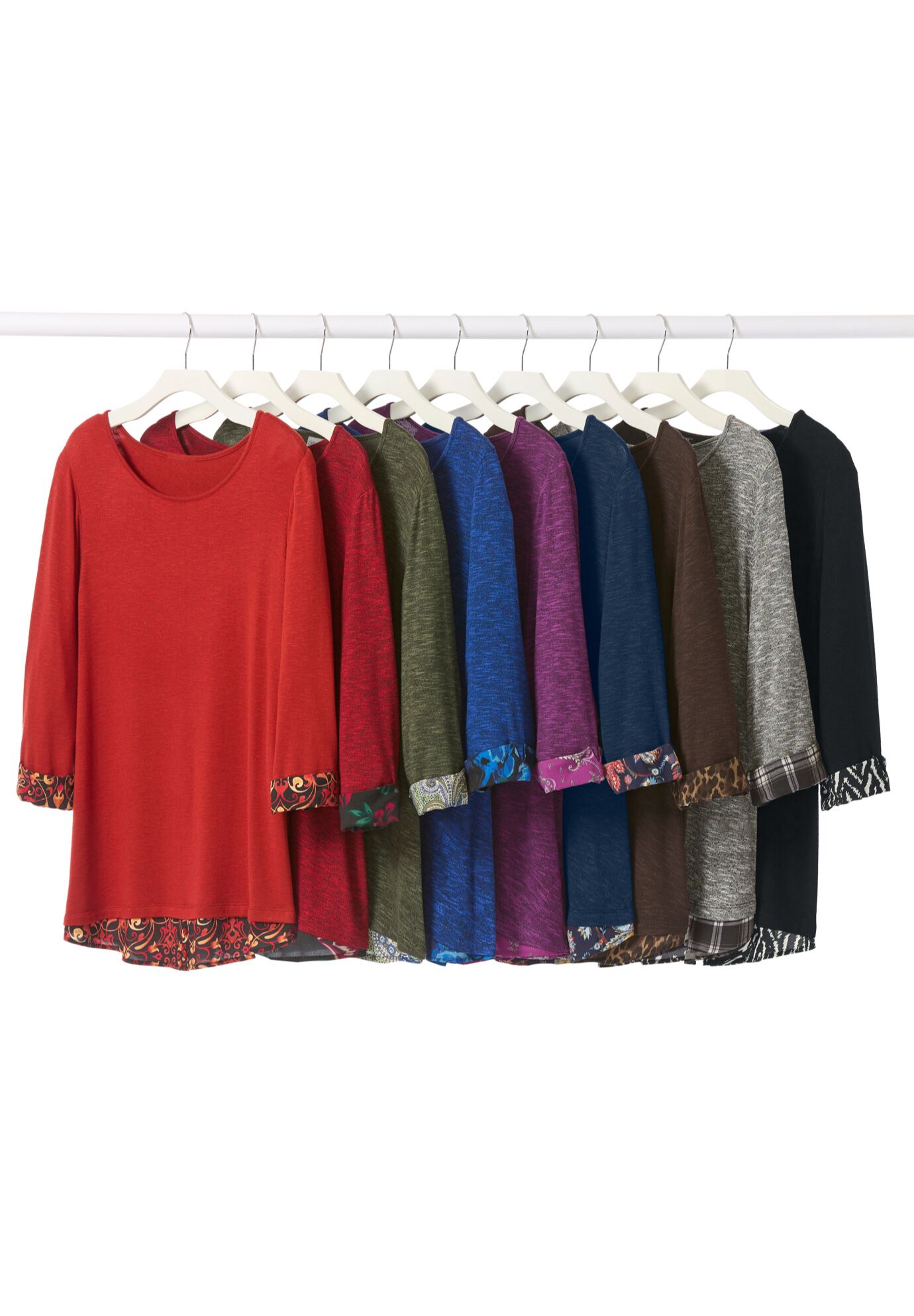 Impossibly Soft Duet Tunic, , alternate image number 3