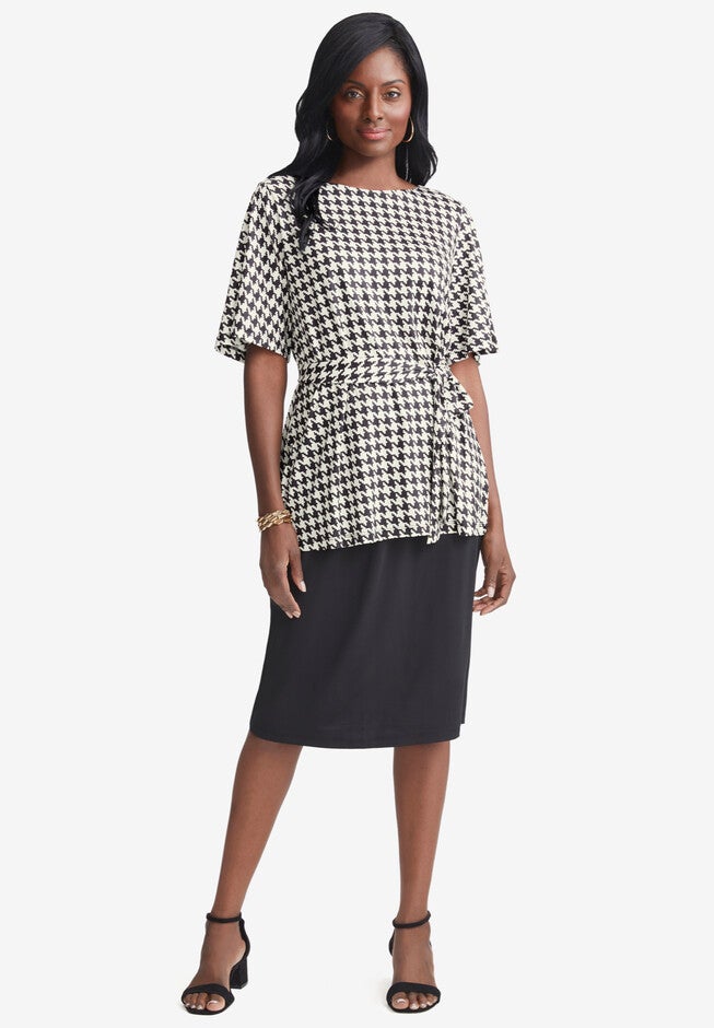 3-Piece Stretch Knit Wardrober, , alternate image number null
