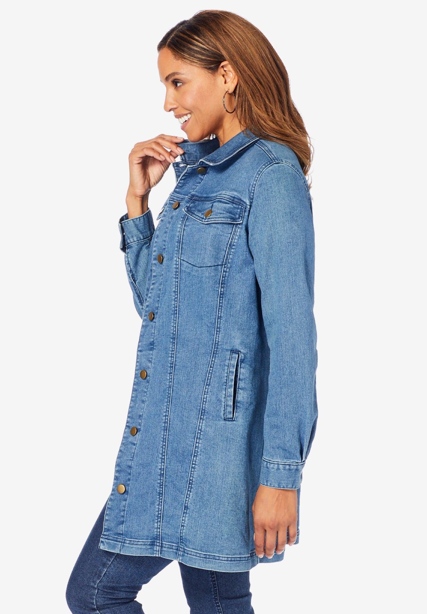 Long Denim Jacket Avenue