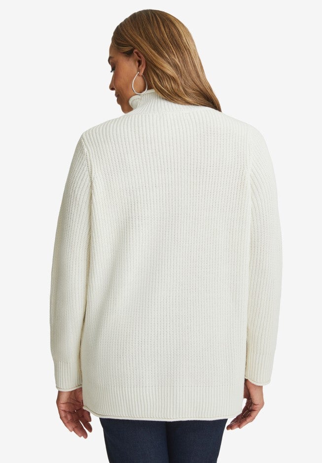 Rollneck Shaker Sweater, , on-hover image number null