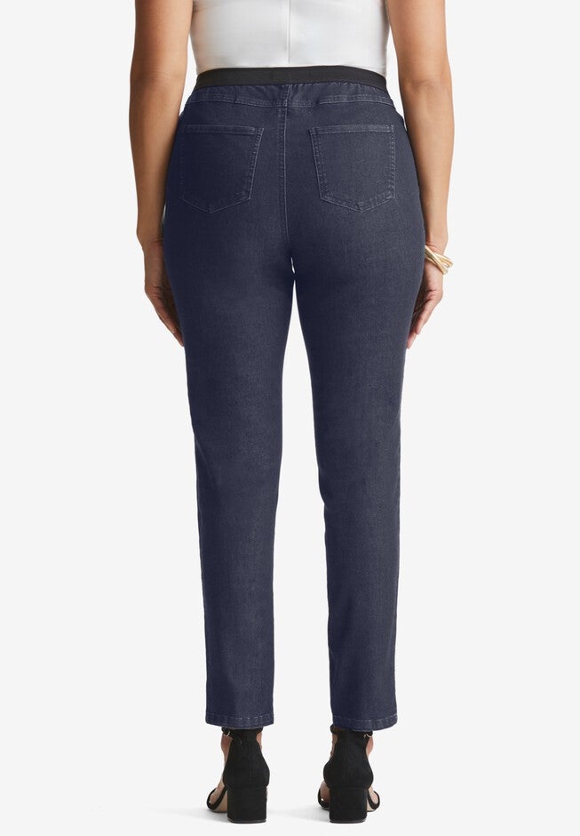 Ankle Slit Jegging, , on-hover image number 1