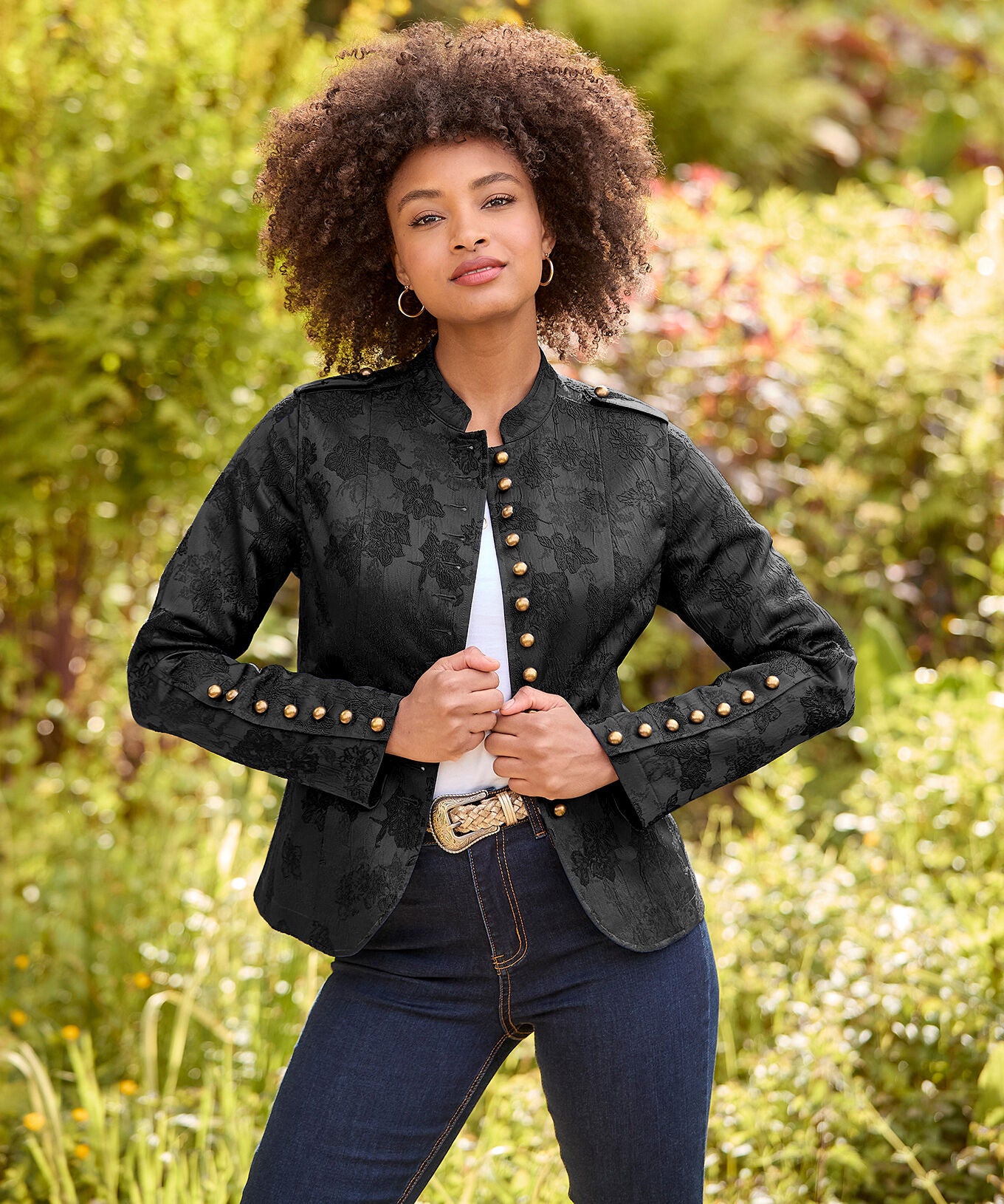 Refined Military Jacket