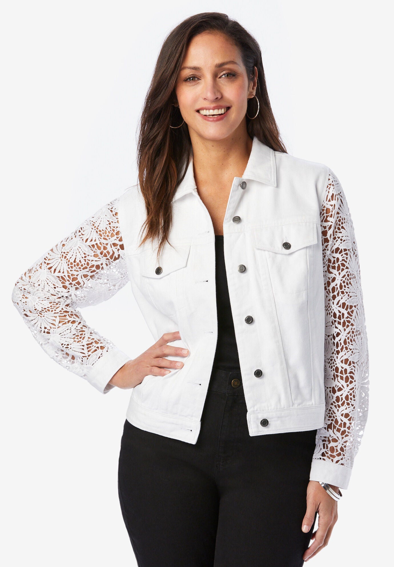 Avenue jean jacket top