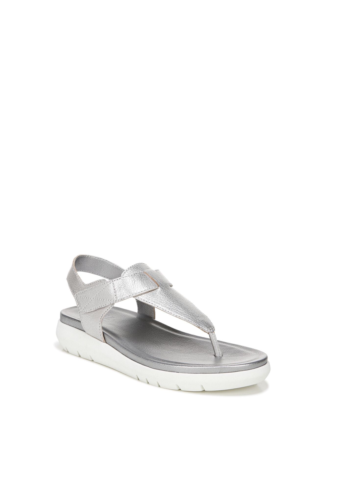 Lincoln Sandal , SILVER LEATHER, hi-res image number 0