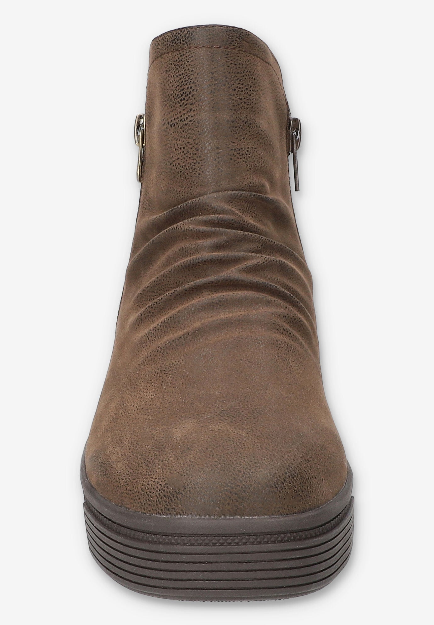 Estella Slip-Resistant Ankle Boot, BROWN, alternate image number 3