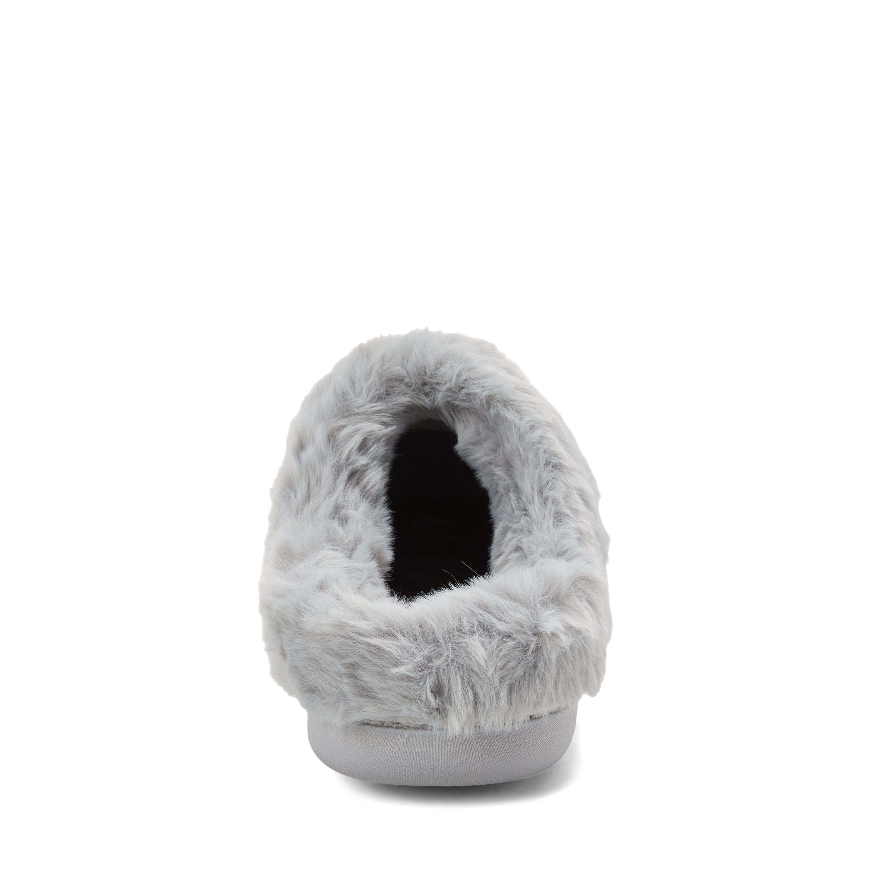 Claire Cable Knit Chenille Clog, GREY, on-hover image number 1