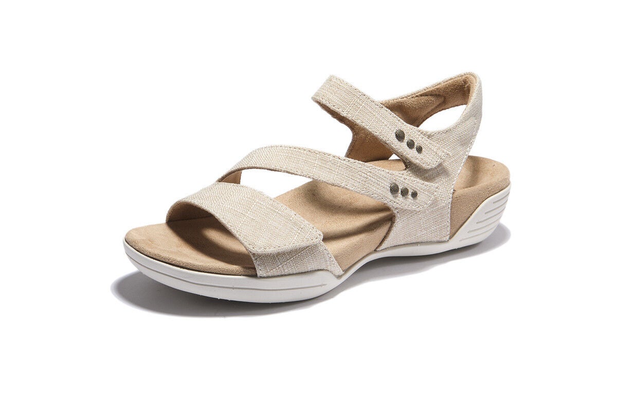 Denia Adjustable Sandal, NATURAL, hi-res image number 0