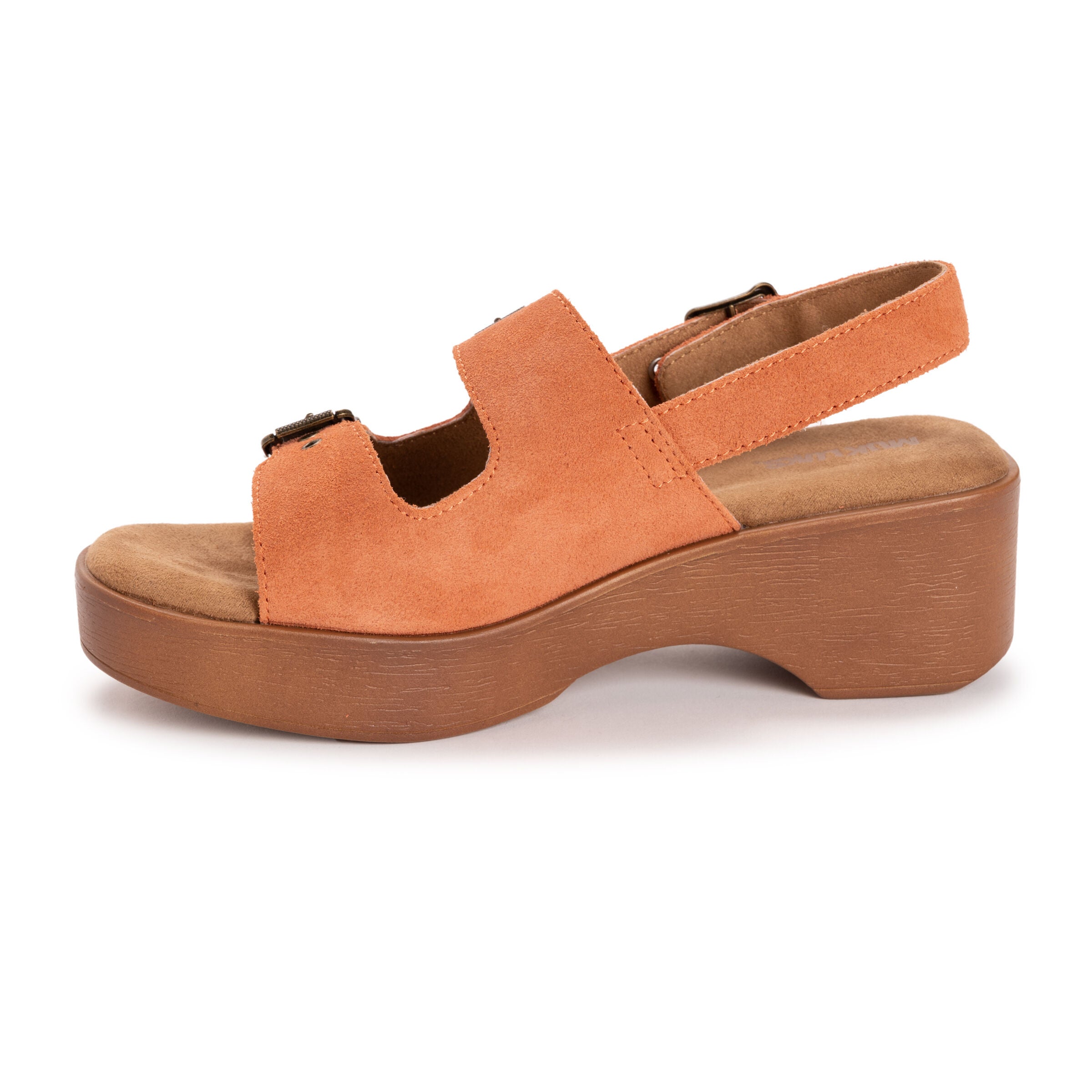 Calliope Sandal, CORAL SUEDE, alternate image number 3