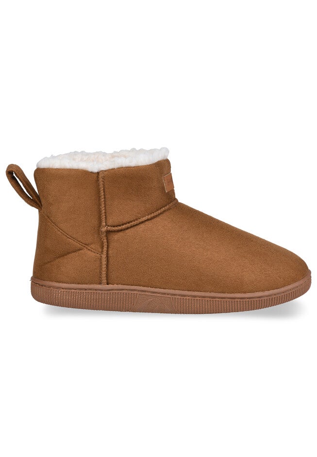 Polysuede Low Cut Ankle Slipper, , alternate image number 4