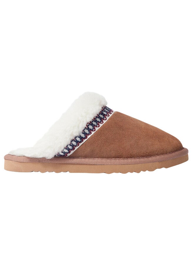 Dawn Suede Scuff Slipper by Muk Luks®, , alternate image number 3