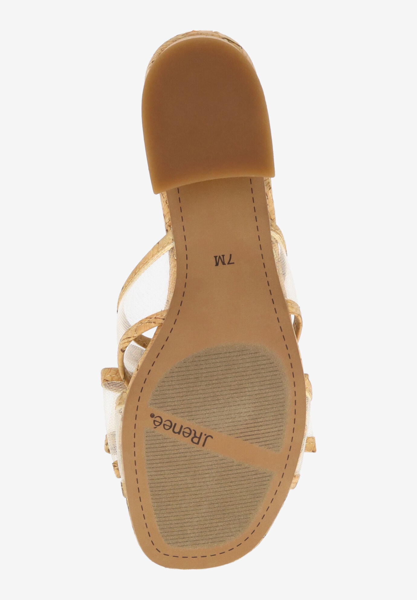 Finola Slip-On Sandal, NATURAL GOLD, alternate image number 6